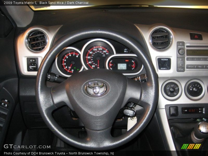 Black Sand Mica / Dark Charcoal 2009 Toyota Matrix S