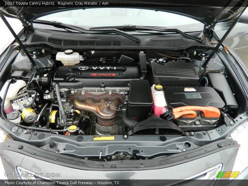 Magnetic Gray Metallic / Ash 2007 Toyota Camry Hybrid