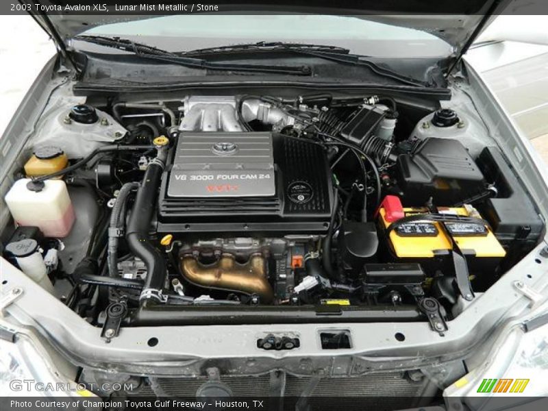  2003 Avalon XLS Engine - 3.0 Liter DOHC 24-Valve V6