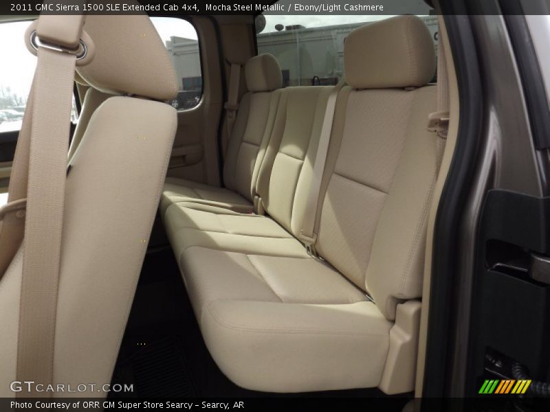 Mocha Steel Metallic / Ebony/Light Cashmere 2011 GMC Sierra 1500 SLE Extended Cab 4x4