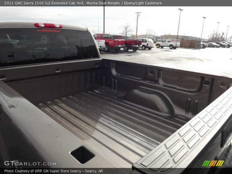 Mocha Steel Metallic / Ebony/Light Cashmere 2011 GMC Sierra 1500 SLE Extended Cab 4x4
