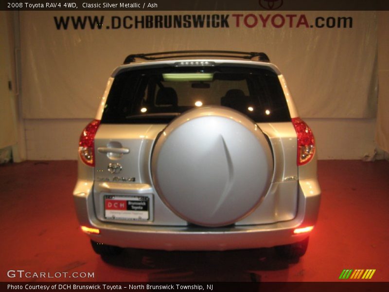 Classic Silver Metallic / Ash 2008 Toyota RAV4 4WD