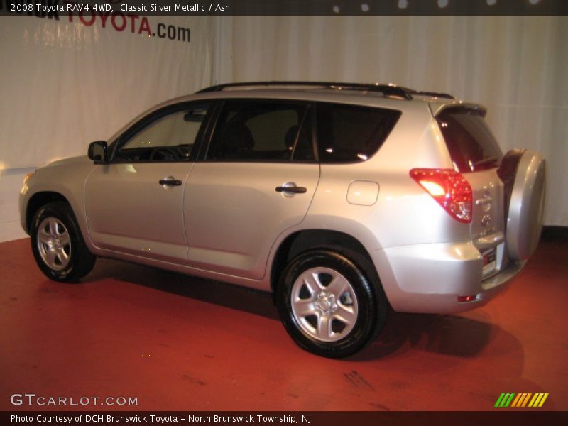 Classic Silver Metallic / Ash 2008 Toyota RAV4 4WD