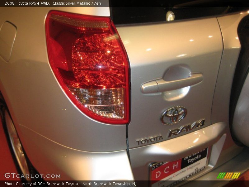 Classic Silver Metallic / Ash 2008 Toyota RAV4 4WD