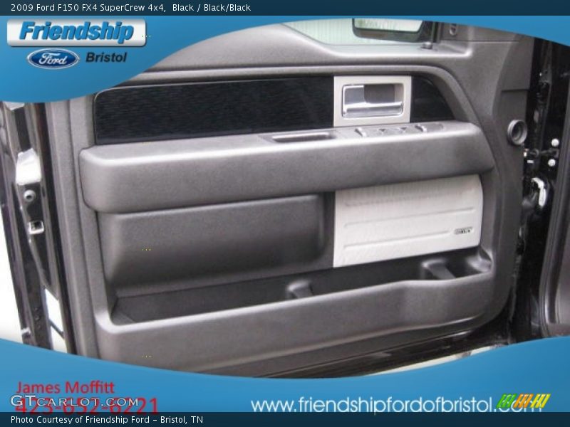 Black / Black/Black 2009 Ford F150 FX4 SuperCrew 4x4
