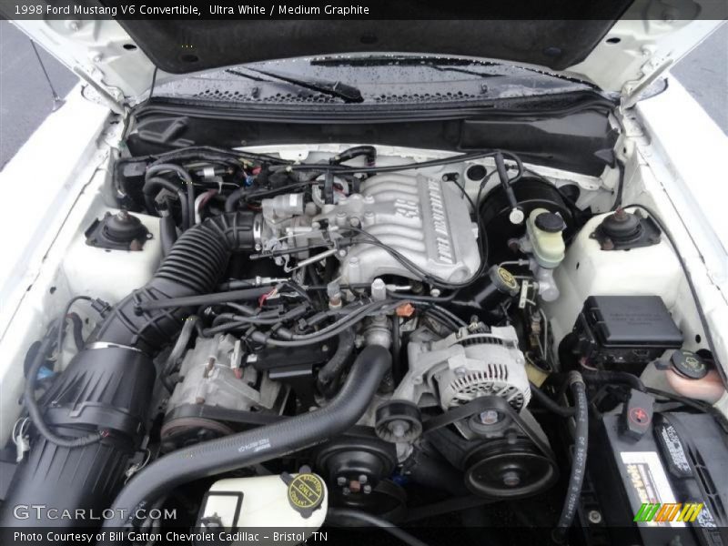  1998 Mustang V6 Convertible Engine - 3.8 Liter OHV 12-Valve V6