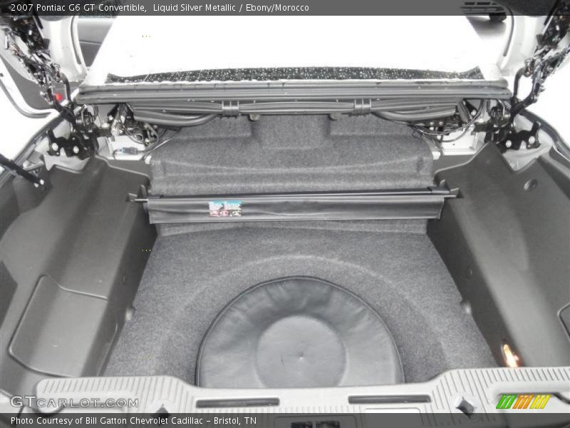  2007 G6 GT Convertible Trunk