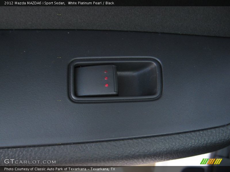 White Platinum Pearl / Black 2012 Mazda MAZDA6 i Sport Sedan