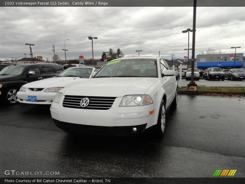 Candy White / Beige 2003 Volkswagen Passat GLS Sedan
