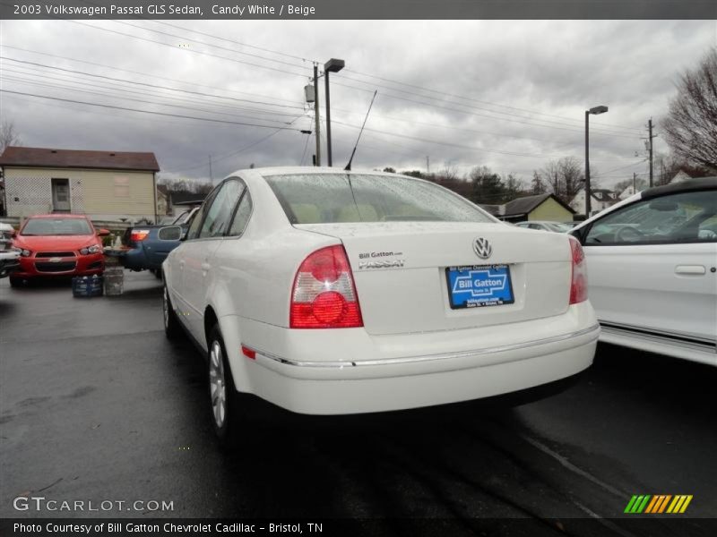 Candy White / Beige 2003 Volkswagen Passat GLS Sedan