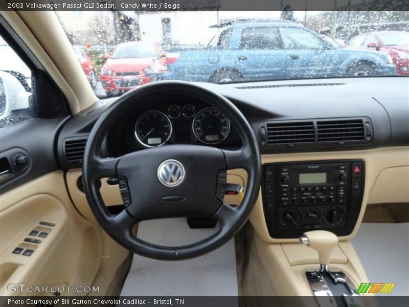 Candy White / Beige 2003 Volkswagen Passat GLS Sedan