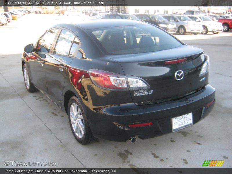 Black Mica / Black 2012 Mazda MAZDA3 i Touring 4 Door