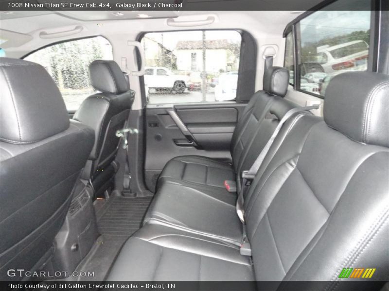 Galaxy Black / Charcoal 2008 Nissan Titan SE Crew Cab 4x4