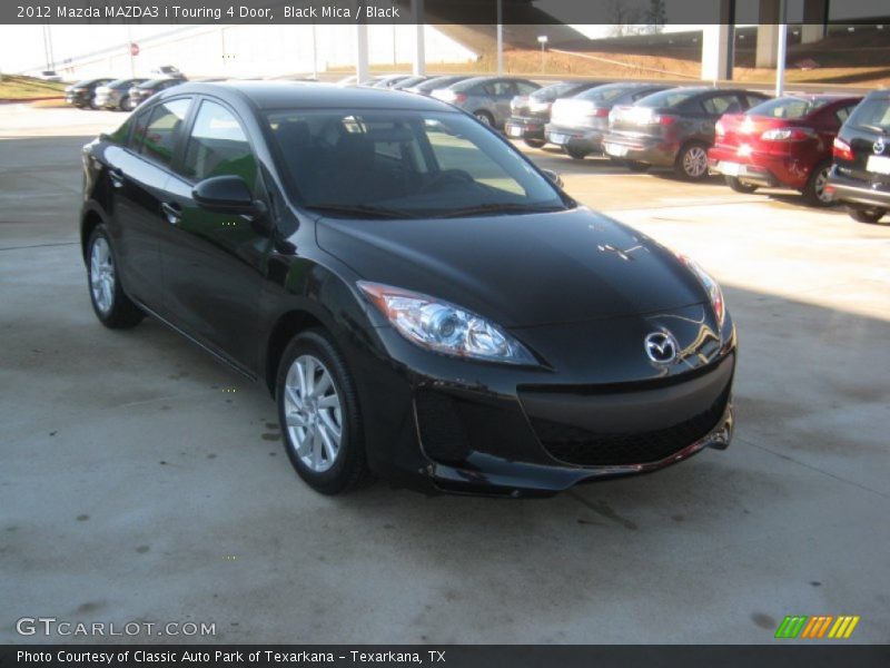 Black Mica / Black 2012 Mazda MAZDA3 i Touring 4 Door