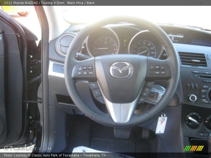 Black Mica / Black 2012 Mazda MAZDA3 i Touring 4 Door