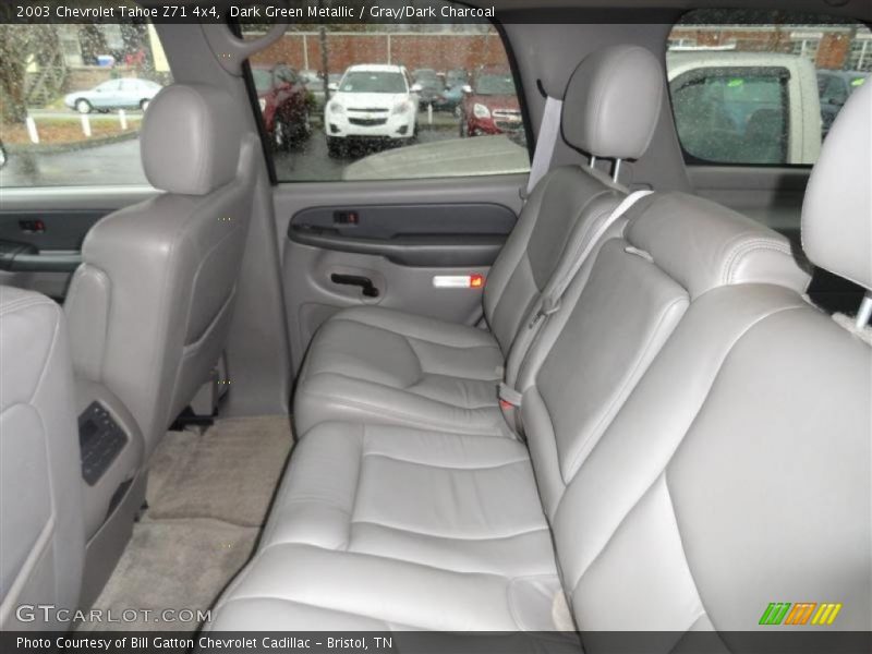 Dark Green Metallic / Gray/Dark Charcoal 2003 Chevrolet Tahoe Z71 4x4