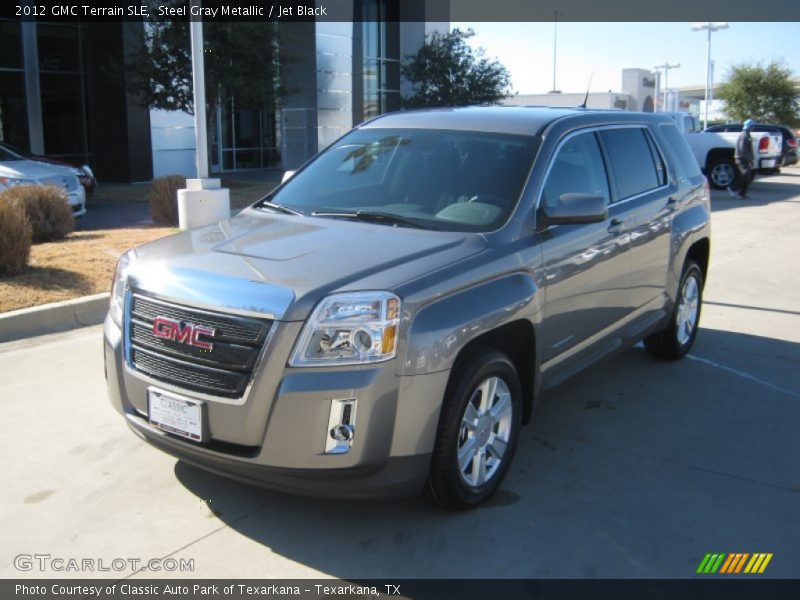 Steel Gray Metallic / Jet Black 2012 GMC Terrain SLE