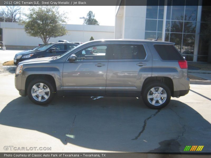 Steel Gray Metallic / Jet Black 2012 GMC Terrain SLE