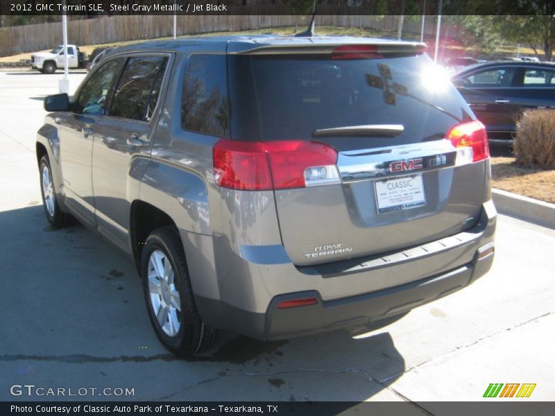 Steel Gray Metallic / Jet Black 2012 GMC Terrain SLE