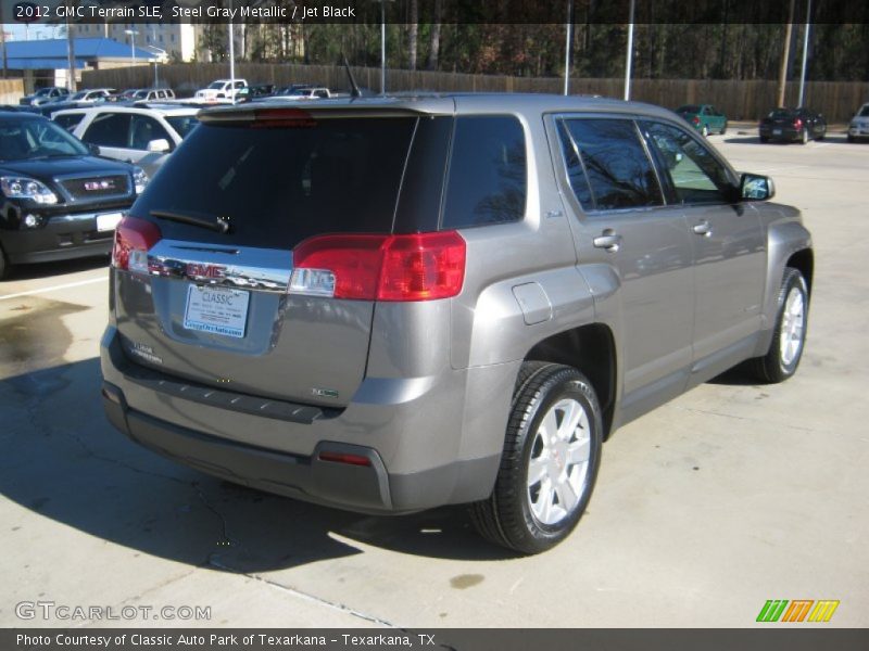 Steel Gray Metallic / Jet Black 2012 GMC Terrain SLE