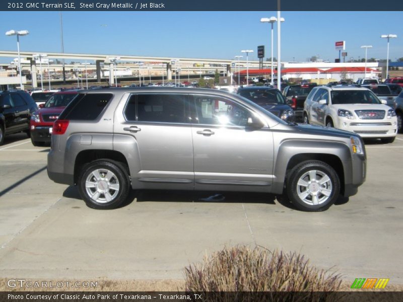 Steel Gray Metallic / Jet Black 2012 GMC Terrain SLE