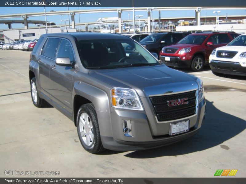 Steel Gray Metallic / Jet Black 2012 GMC Terrain SLE