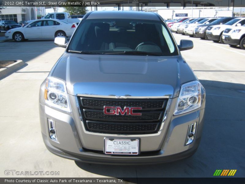 Steel Gray Metallic / Jet Black 2012 GMC Terrain SLE