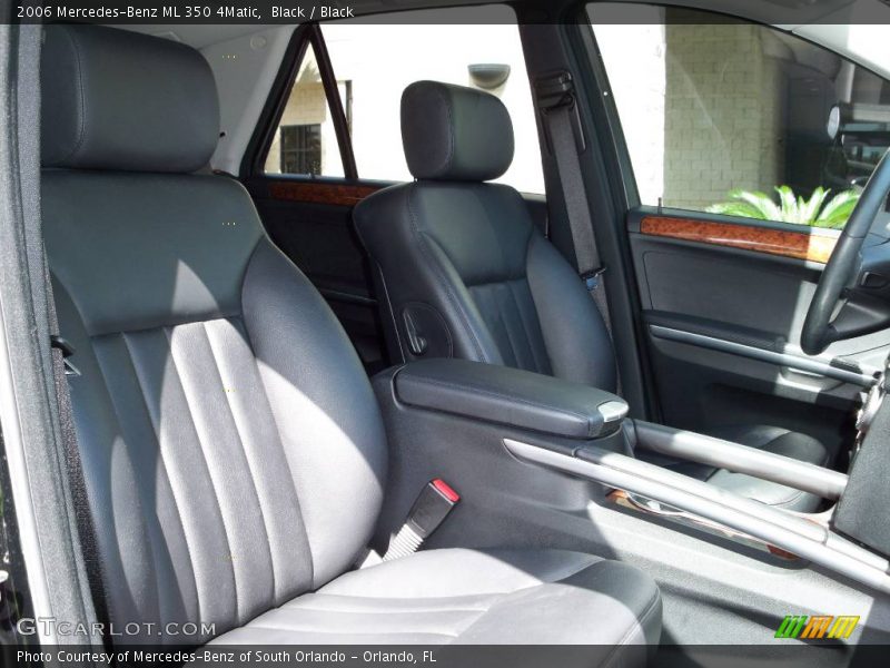 Black / Black 2006 Mercedes-Benz ML 350 4Matic