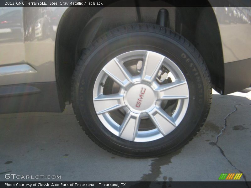 Steel Gray Metallic / Jet Black 2012 GMC Terrain SLE