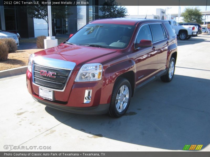 Merlot Jewel Metallic / Jet Black 2012 GMC Terrain SLE