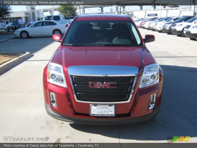 Merlot Jewel Metallic / Jet Black 2012 GMC Terrain SLE