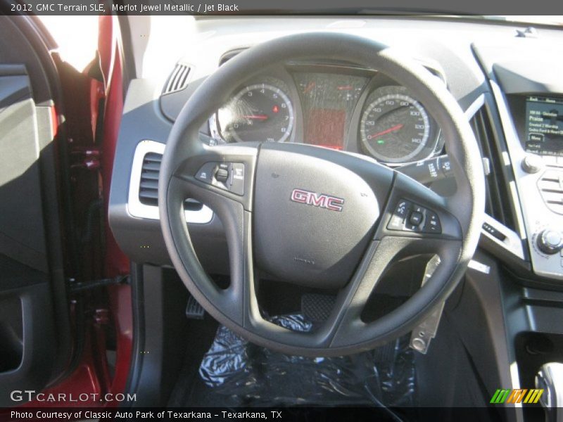 Merlot Jewel Metallic / Jet Black 2012 GMC Terrain SLE