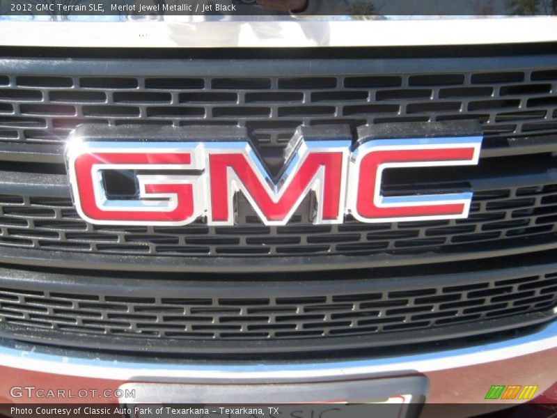 Merlot Jewel Metallic / Jet Black 2012 GMC Terrain SLE