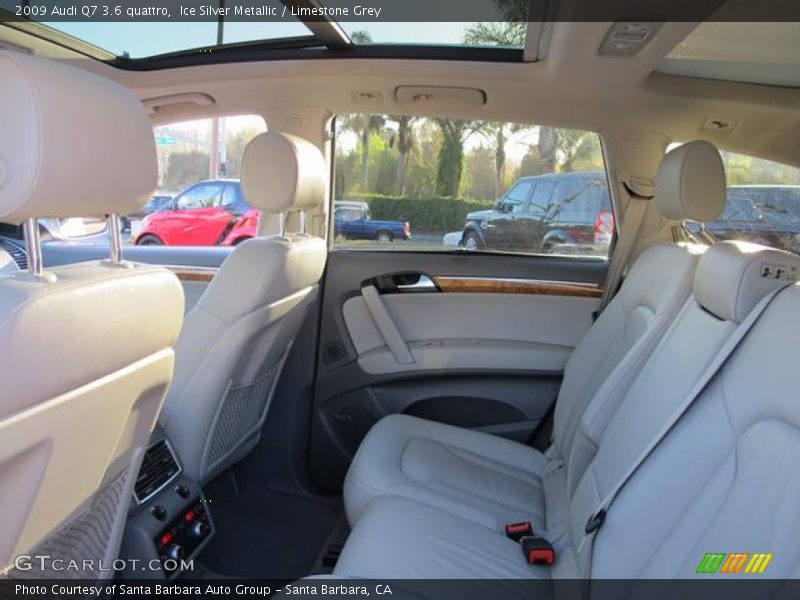 Ice Silver Metallic / Limestone Grey 2009 Audi Q7 3.6 quattro