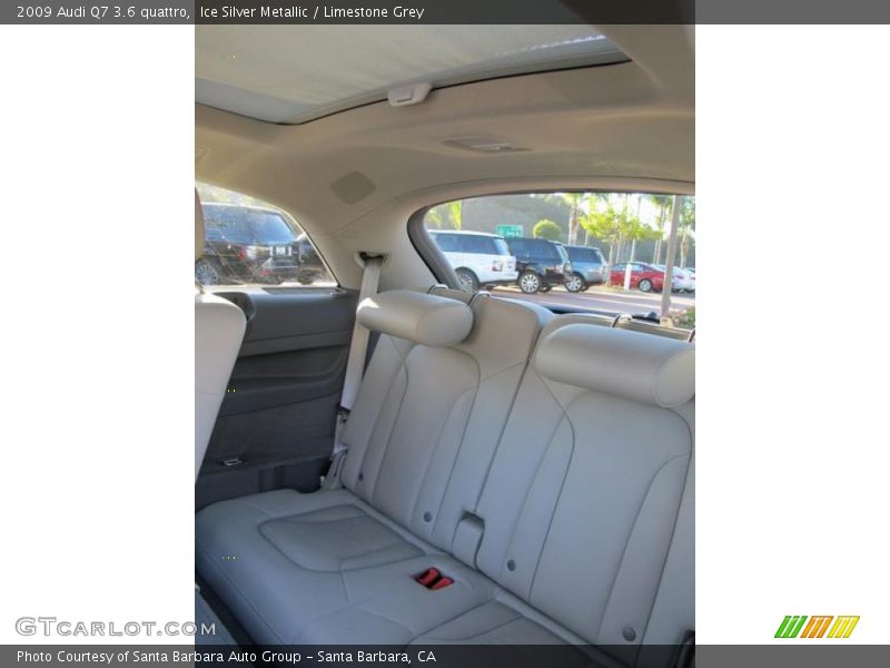 Ice Silver Metallic / Limestone Grey 2009 Audi Q7 3.6 quattro