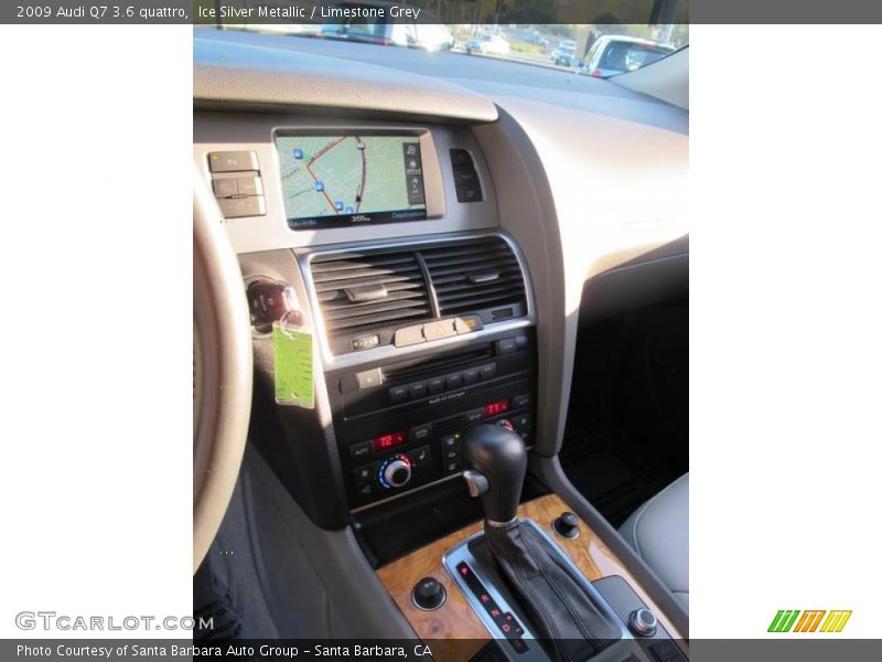 Ice Silver Metallic / Limestone Grey 2009 Audi Q7 3.6 quattro