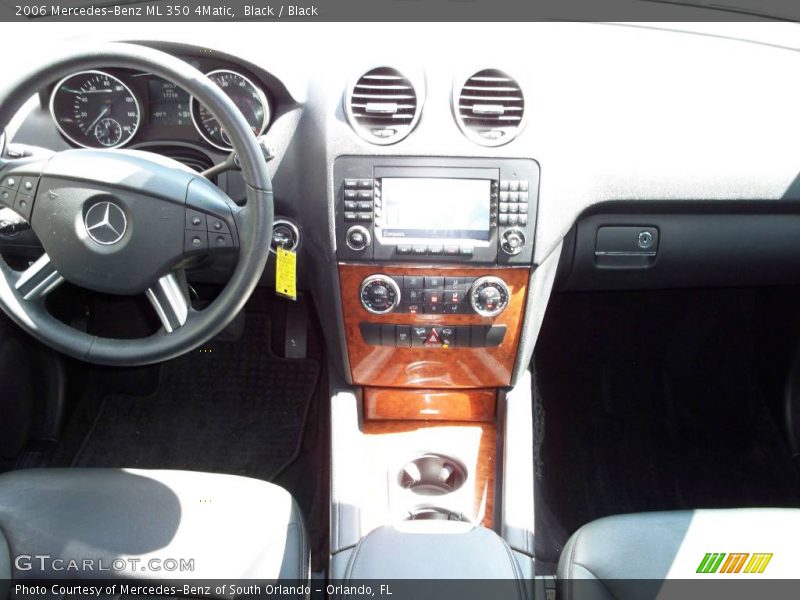 Black / Black 2006 Mercedes-Benz ML 350 4Matic