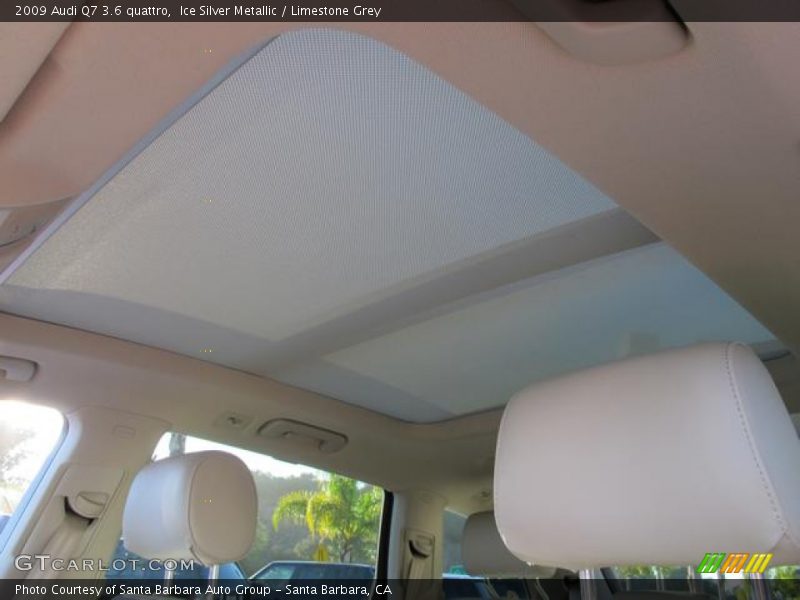 Ice Silver Metallic / Limestone Grey 2009 Audi Q7 3.6 quattro
