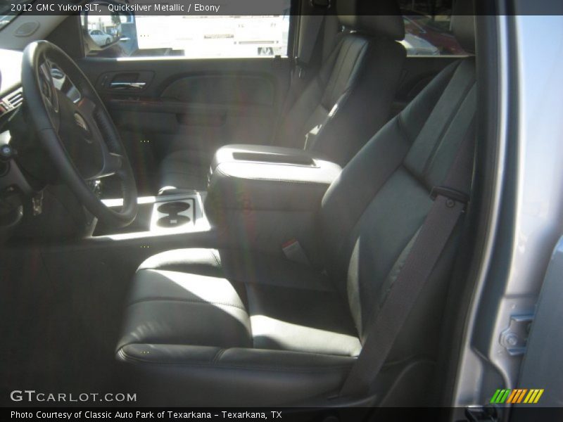 Quicksilver Metallic / Ebony 2012 GMC Yukon SLT