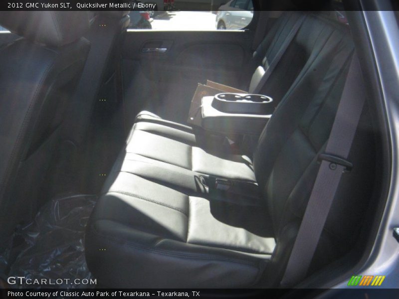 Quicksilver Metallic / Ebony 2012 GMC Yukon SLT