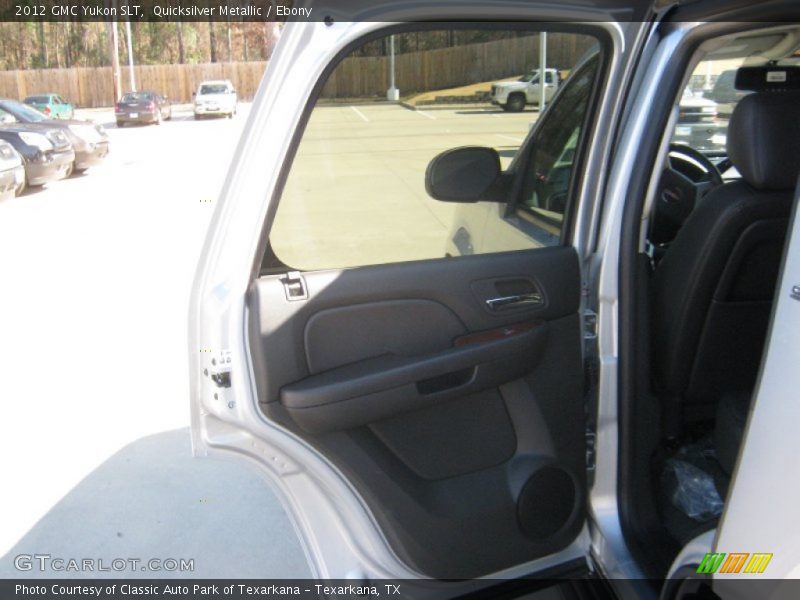 Quicksilver Metallic / Ebony 2012 GMC Yukon SLT
