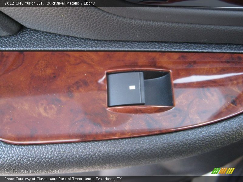 Quicksilver Metallic / Ebony 2012 GMC Yukon SLT