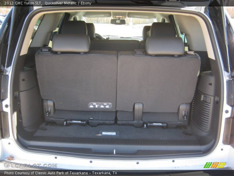 Quicksilver Metallic / Ebony 2012 GMC Yukon SLT