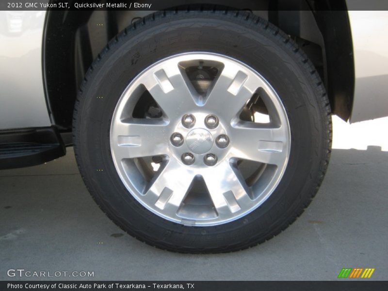 Quicksilver Metallic / Ebony 2012 GMC Yukon SLT
