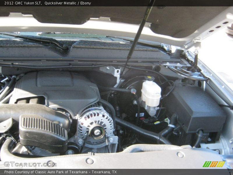 Quicksilver Metallic / Ebony 2012 GMC Yukon SLT