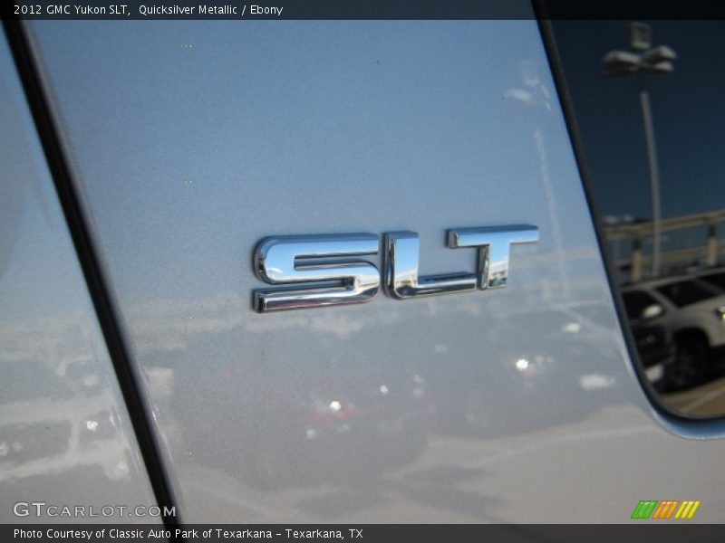 Quicksilver Metallic / Ebony 2012 GMC Yukon SLT