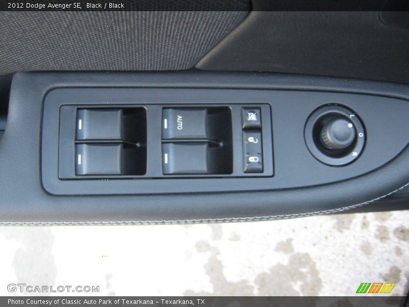 Black / Black 2012 Dodge Avenger SE