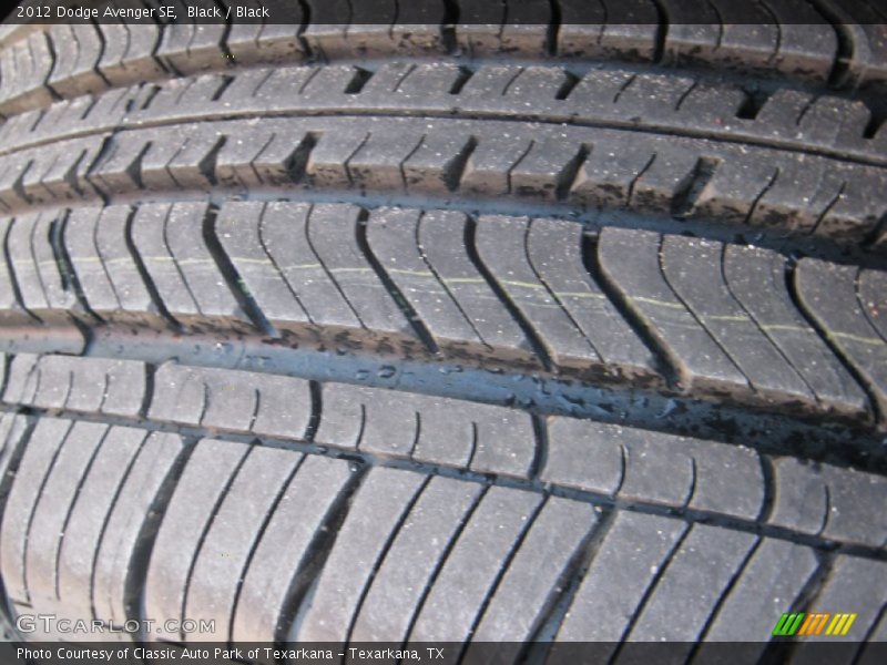Black / Black 2012 Dodge Avenger SE