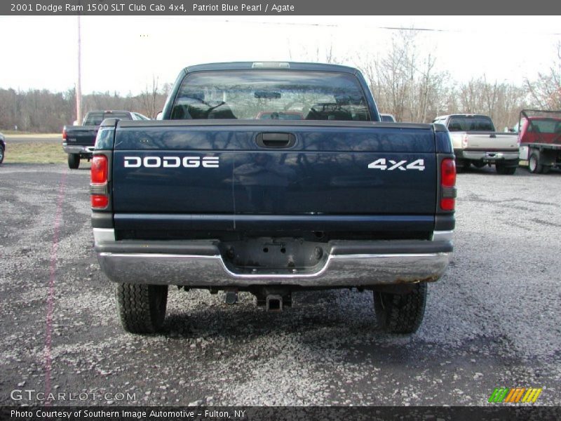 Patriot Blue Pearl / Agate 2001 Dodge Ram 1500 SLT Club Cab 4x4