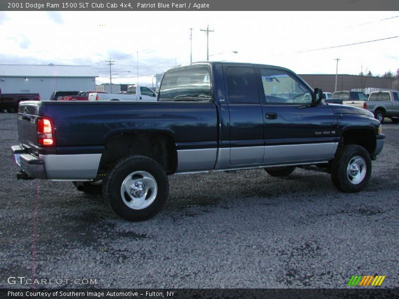 Patriot Blue Pearl / Agate 2001 Dodge Ram 1500 SLT Club Cab 4x4